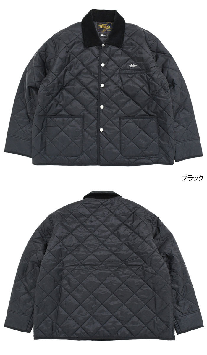 Subciety（サブサエティ） ジャケット メンズ キルティング コーチ