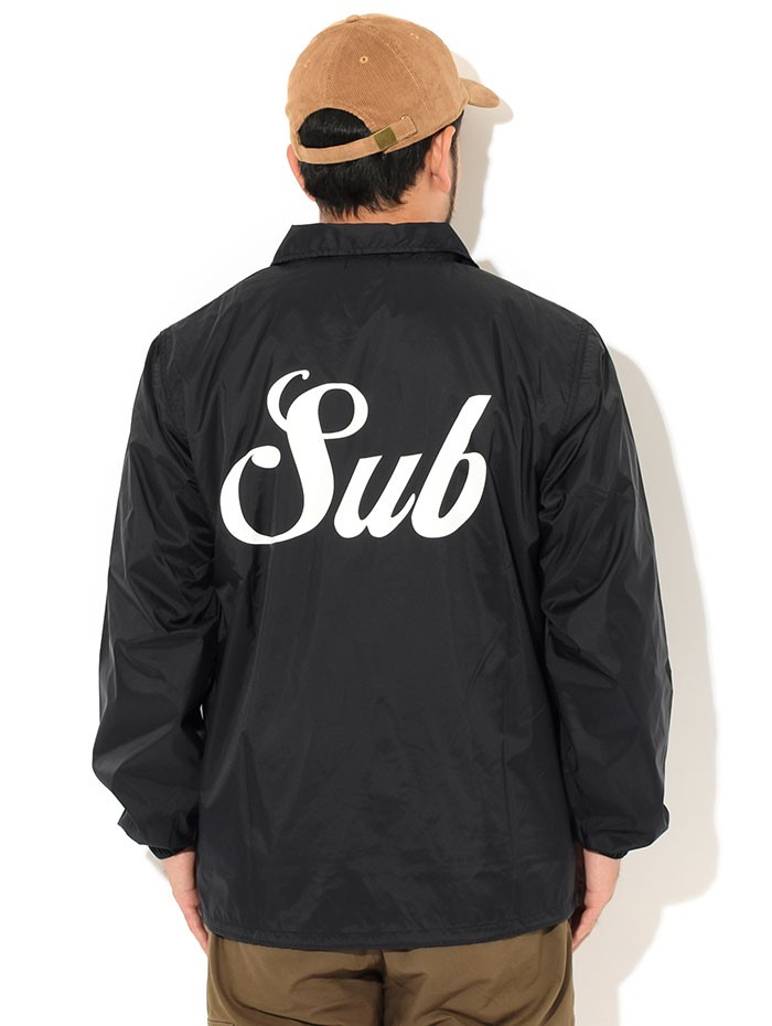 Subciety(サブサエティ) ジャケット メンズ ミドル ロゴ コーチ Subciety(サブサエティ) ジャケット メンズ ミドル ロゴ コーチ