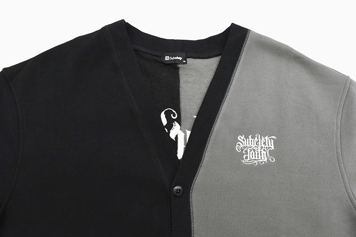 Subciety サブサエティ カーディガン メンズ スウェット