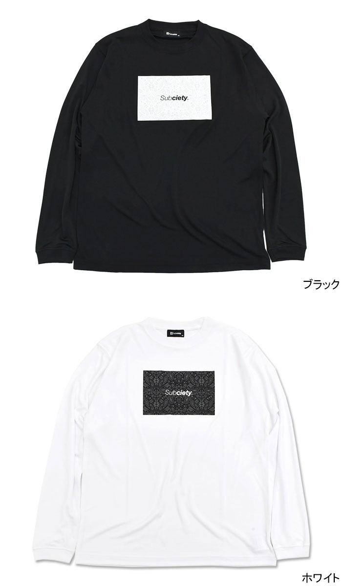 Subciety サブサエティ ロンT Tシャツ 長袖 メンズ レイシオ