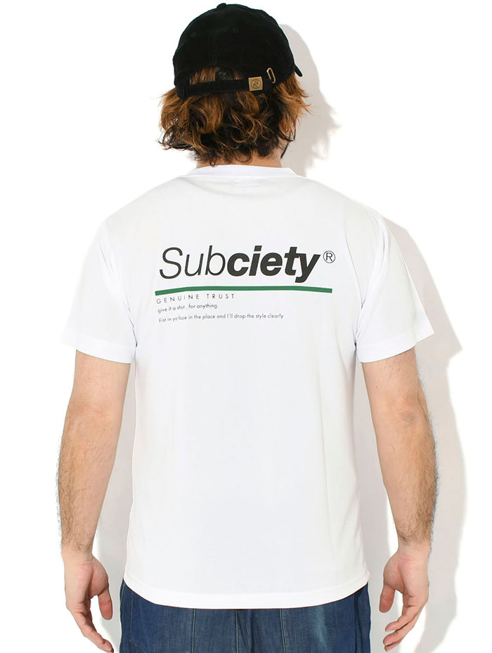 Subciety（サブサエティ） Tシャツ 半袖 メンズ トラスト ドライ