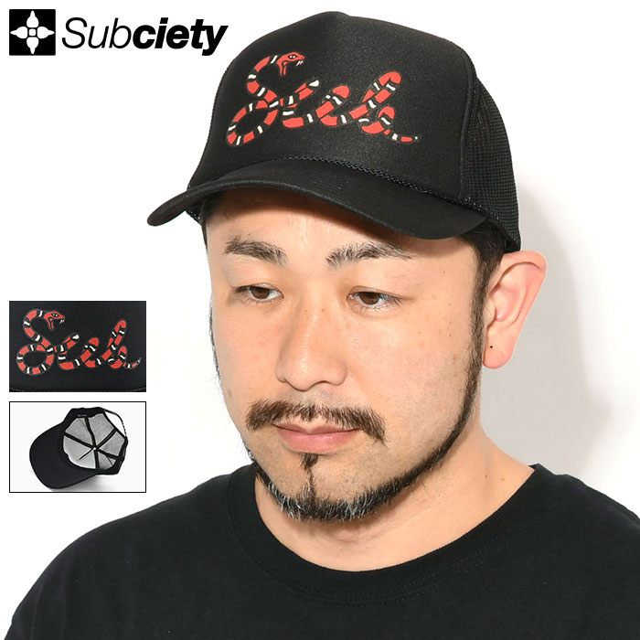 Subciety（サブサエティ） キャップ メンズ ミルク スネーク