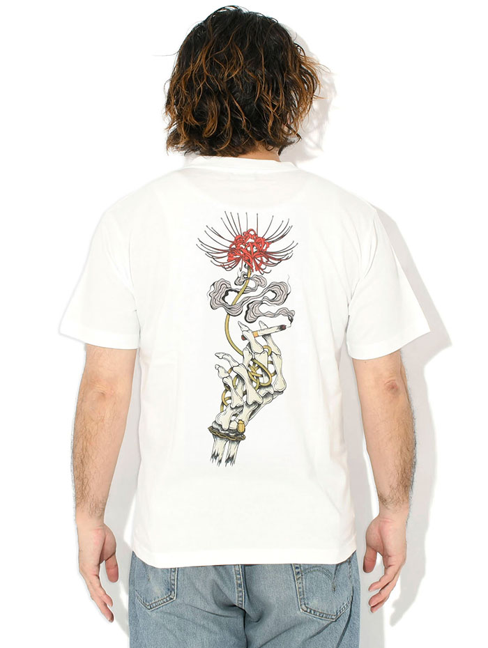 Subciety（サブサエティ） Tシャツ 半袖 メンズ スパイダー リリー