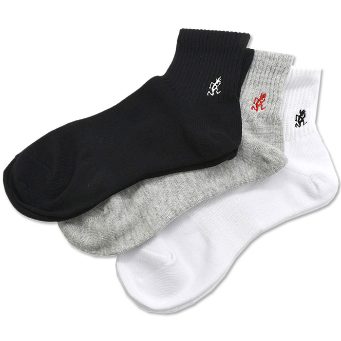 グラミチ ソックス GRAMICCI メンズ ベーシック ショート 3P パック (Basic Short 3P Pack Socks 3足組  3足セット レッグウエア 靴下 SX-M03) : grm-sx-m03 : ice field - 通販 - Yahoo!ショッピング