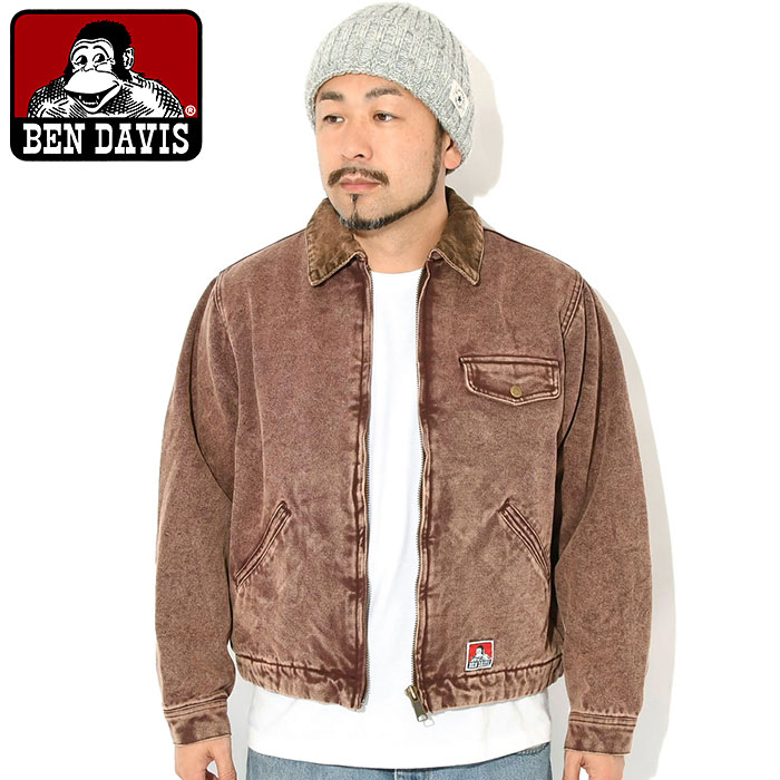 BEN DAVIS（ベンデイビス） ジャケット メンズ ジップ フロント