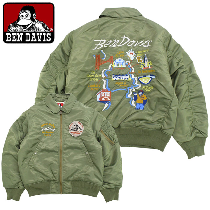 BEN DAVIS（ベンデイビス） ジャケット メンズ スーベニア EMB