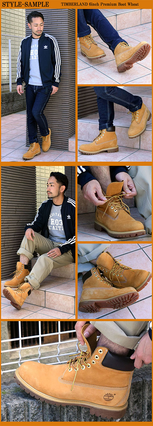 ティンバーランド ブーツ 日本正規品 Timberland 6インチ プレミアム ウィートヌバック 6inch Boot Wheat イエロー 防水 定番 Ice Field 通販 Paypayモール