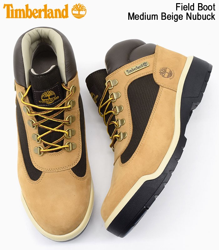 Timberland ベージュスエードワークブーツ Timberland ベージュ スエード ワークブーツ ブーツ（メンズ