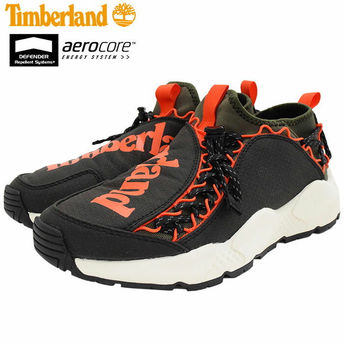 【日本正規品】ティンバーランド ブーツ Timberland メンズ 男性用 リップコード ロー Black Ripstop (A2KM6  RIPCORD LOW ハイキング ブーツ)