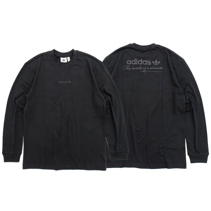 adidas Originals アディダス ロンT Tシャツ 長袖 メンズ トレフォイル