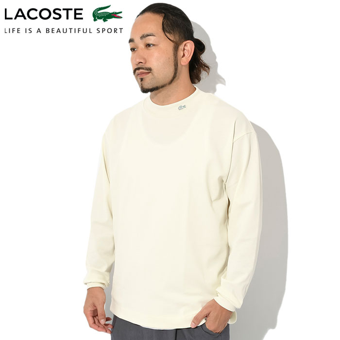 ラコステ カットソー 長袖 LACOSTE メンズ TH009J モック ネック