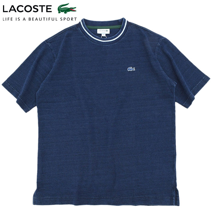 ラコステ カットソー LACOSTE 半袖 メンズ TH019J クルー ( TH019J S/S Crew 鹿の子 ピケ Tシャツ トップス TH019J-99 )｜icefield｜04