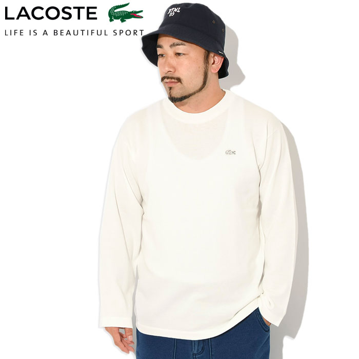 ラコステ カットソー 長袖 LACOSTE メンズ TH037J ( TH037J L/S Crew T-SHIRTS トップス メンズ 男性用 TH037J-99 )