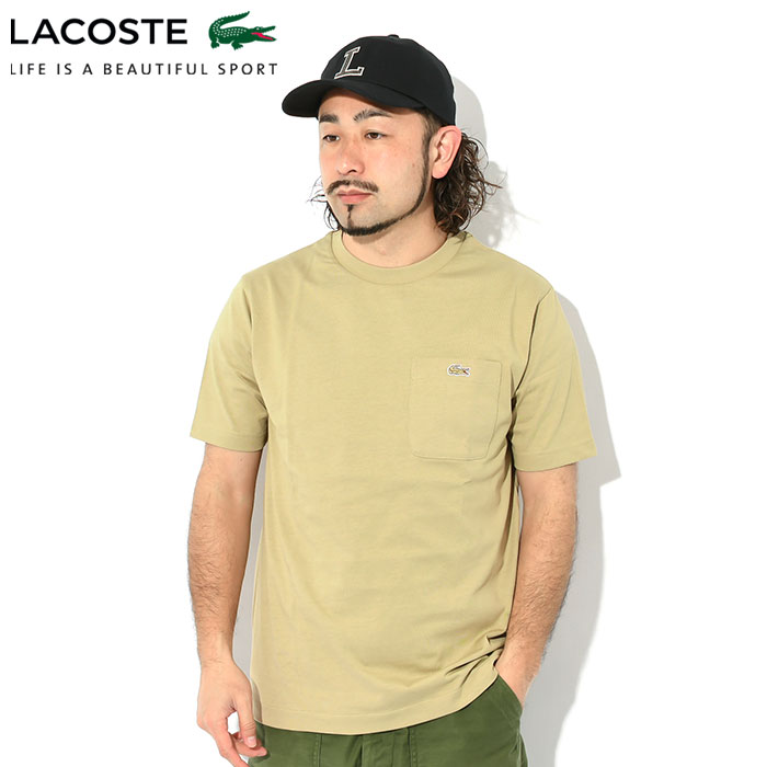 ラコステ Tシャツ 半袖 LACOSTE メンズ TH5807 ポケット ( TH5807 Pocket S/S Tee ポケT T-SHIRTS  カットソー トップス TH5807-99 )[M便 1/1]