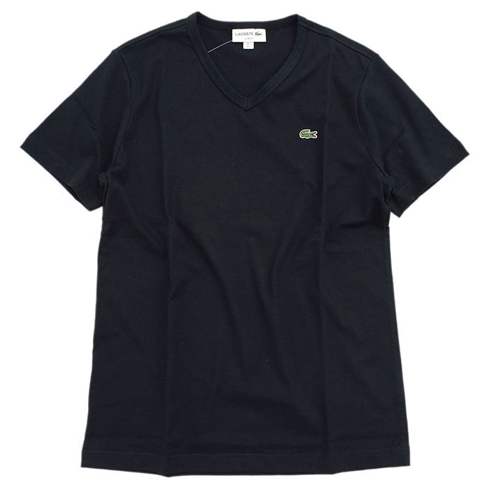 LACOSTE（ラコステ） Tシャツ 半袖 メンズ TH632EM ベーシック Vネック