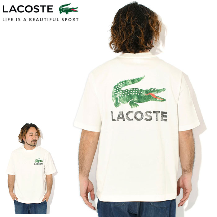 服/ラコステTシャツ LACOSTE [ラコステ] ワンポイントロゴ 鹿の子ポケットTシャツ [TH4921