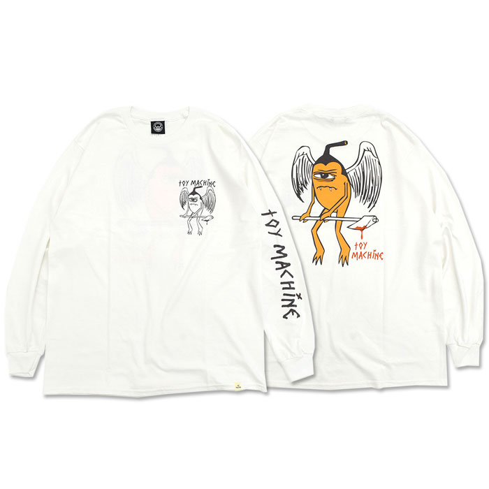 TOY MACHINE（トイマシーン） ロンT Tシャツ 長袖 メンズ フライング
