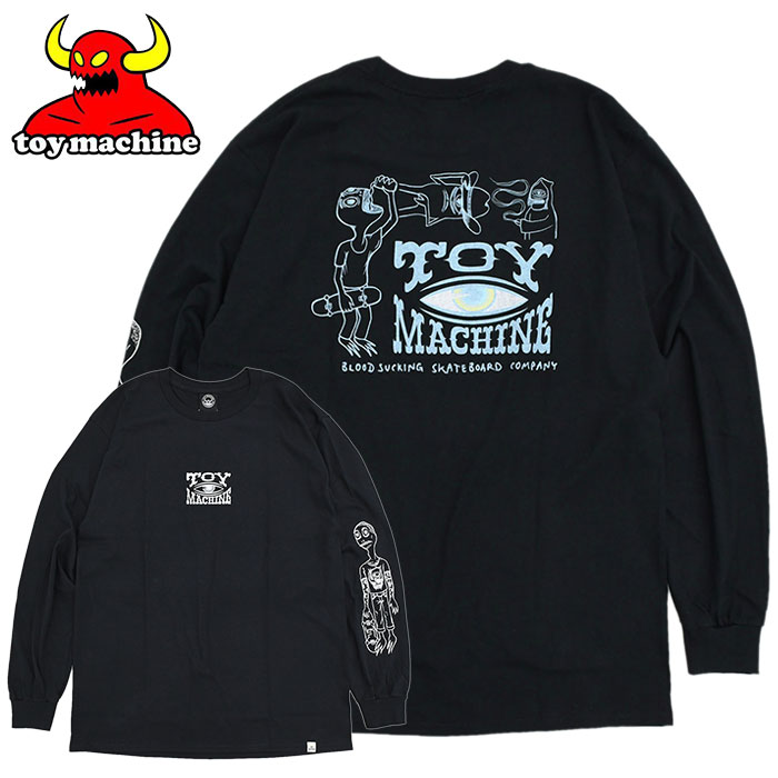 トイマシーン ロンT Tシャツ 長袖 TOY MACHINE メンズ ニュー キャラクター ( New Characters L/S Tee  T-SHIRTS カットソー トップス TMFDLT6 )