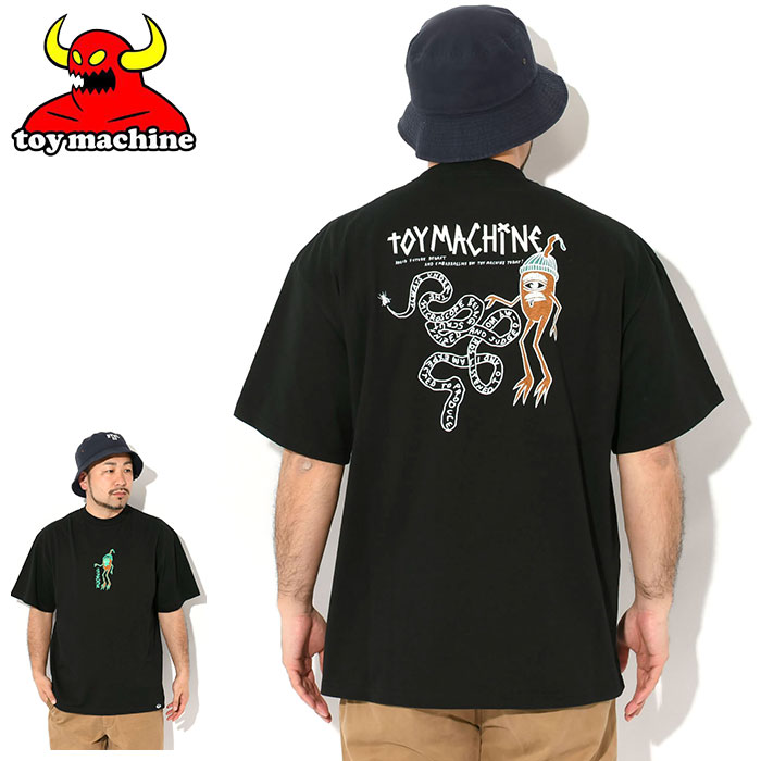 TOY MACHINE スケートボードシャツ 黒 TOY MACHINE トイマシーン(Tシャツ) - 南国スケボーショップ砂辺