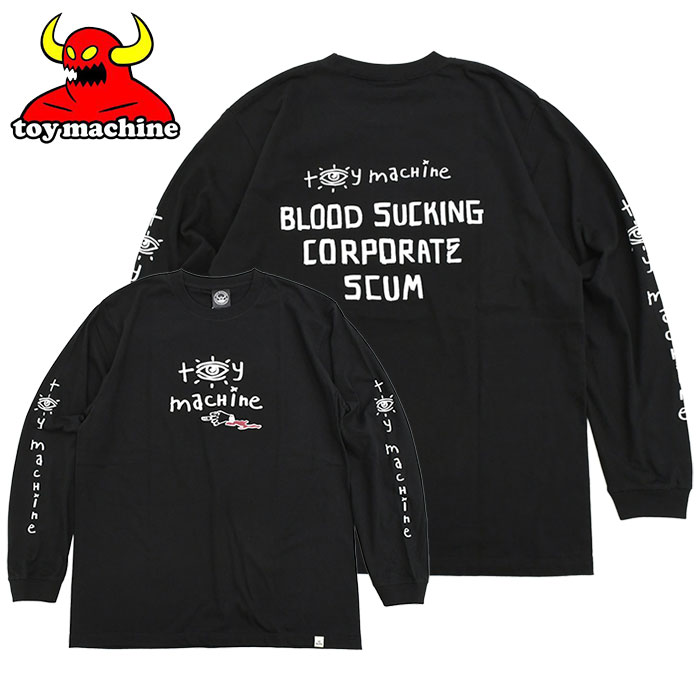 TOY MACHINE（トイマシーン） ロンT Tシャツ 長袖 メンズ ビデオ #9 