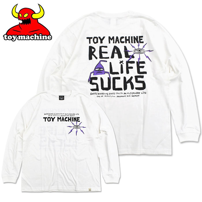TOY MACHINE（トイマシーン） ロンT Tシャツ 長袖 メンズ リアル