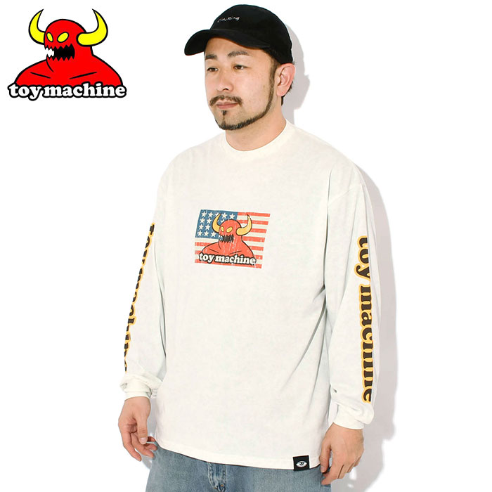 DANGEROUS TOYS 20周年記念Tシャツ Lサイズ TOY MACHINE（トイマシーン） ロンT Tシャツ 長袖 メンズ アメリカン