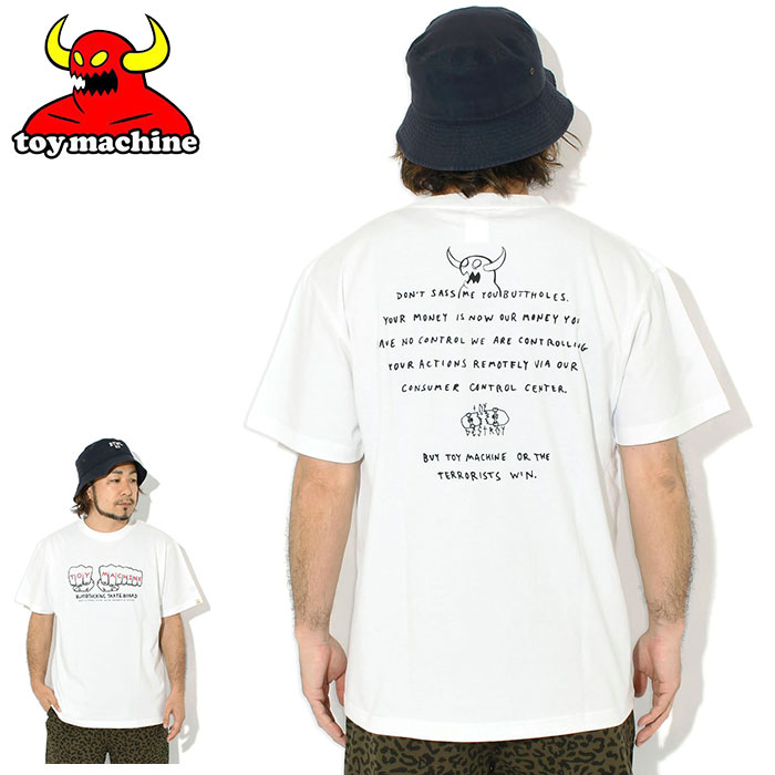 TOY MACHINE（トイマシーン） Tシャツ 半袖 メンズ ニュー フィスト