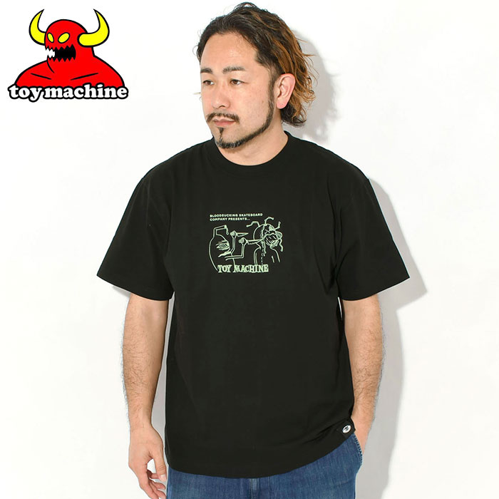トイマシーン Tシャツ 半袖 TOY MACHINE メンズ TM ブレイン ( TM Brain S/S Tee GLOW IN THE DARK 蓄光 T-SHIRTS カットソー トップス TMSGST5 )[M便 1/1] | TOY MACHINE | 01