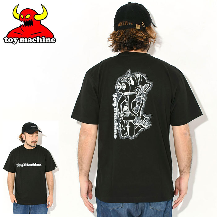 トップス print tee 1 toys TOY MACHINE（トイマシーン） Tシャツ 半袖 メンズ TB ファイト ( TB