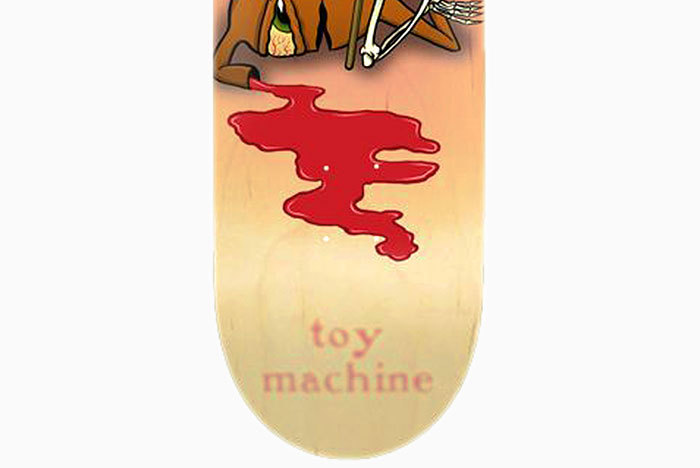 トイマシーン スケボー スケートボード TOY MACHINE デッキ 8.25インチ