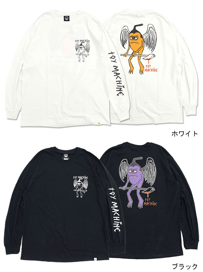 新品　25年春夏　トイマシーン　 HELLO SECT　ロンＴ　Ｌ　黒 楽天市場】【 TOY MACHINE / HELLO SECT LONG TEE / BLACK