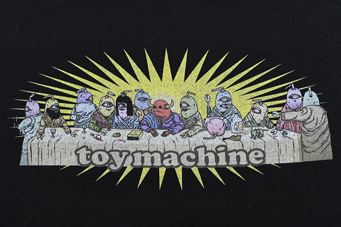 TOY MACHINE トイマシーン パーカー プルオーバー メンズ ラスト