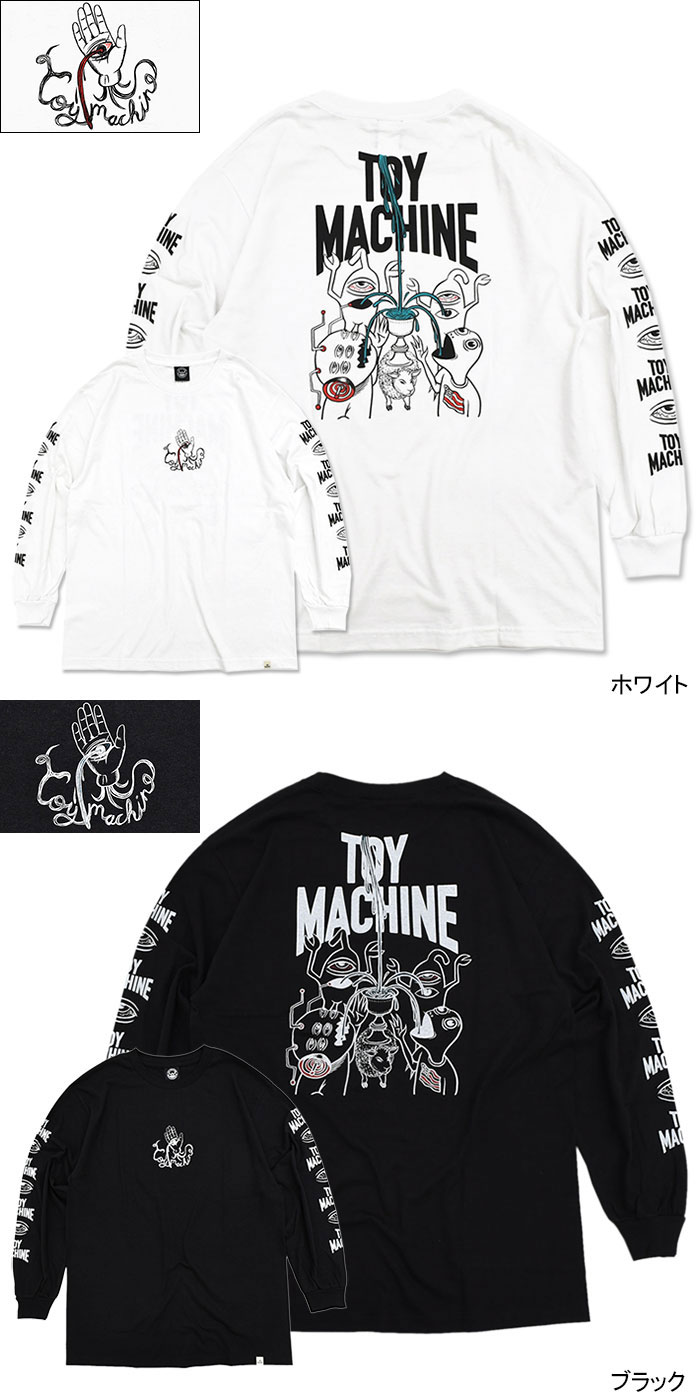 TOY MACHINE トイマシーン ロンT Tシャツ 長袖 メンズ ブラッド