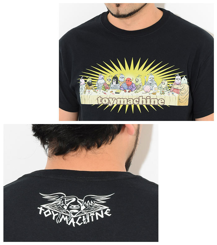 TOY MACHINE（トイマシーン） Tシャツ 半袖 メンズ ラスト サパー