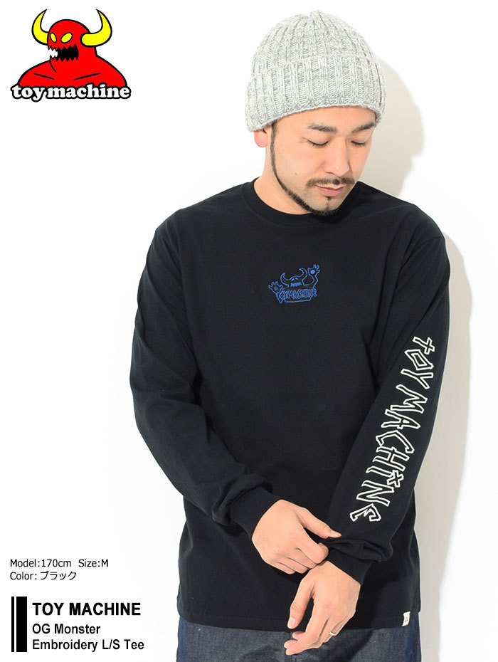 TOY MACHINE トイマシーン ロンT Tシャツ 長袖 メンズ OG TOY MACHINE トイマシーン ロンT Tシャツ 長袖 メンズ OG