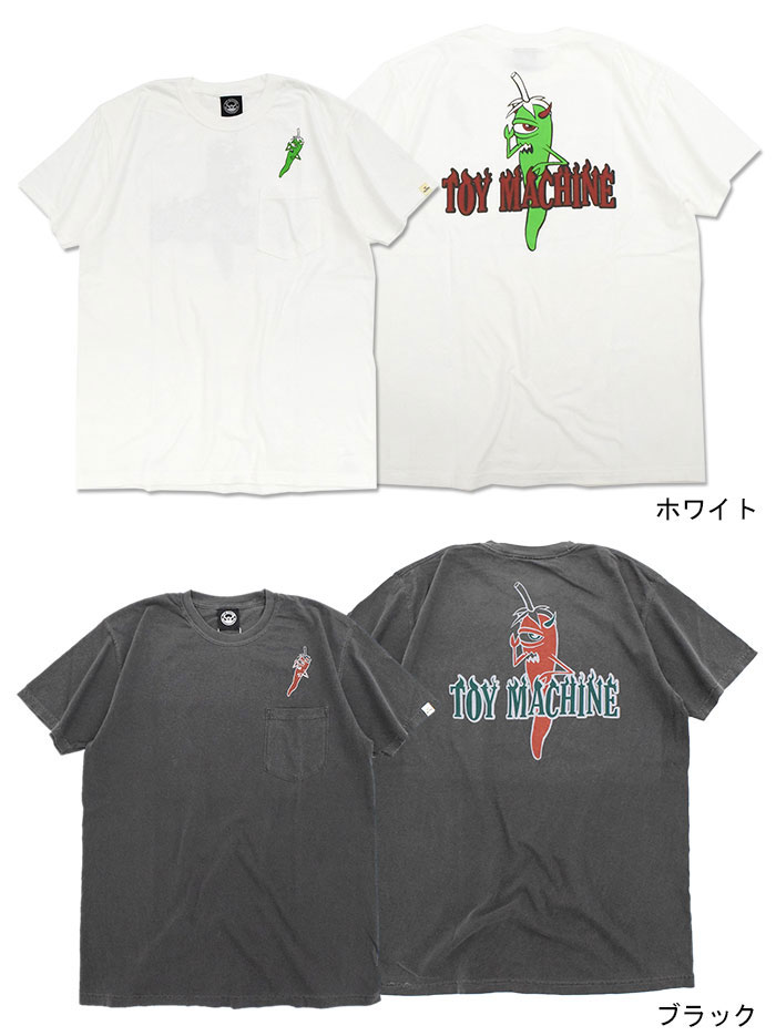 TOY MACHINE トイマシーン Tシャツ 半袖 メンズ ペッパー セクト