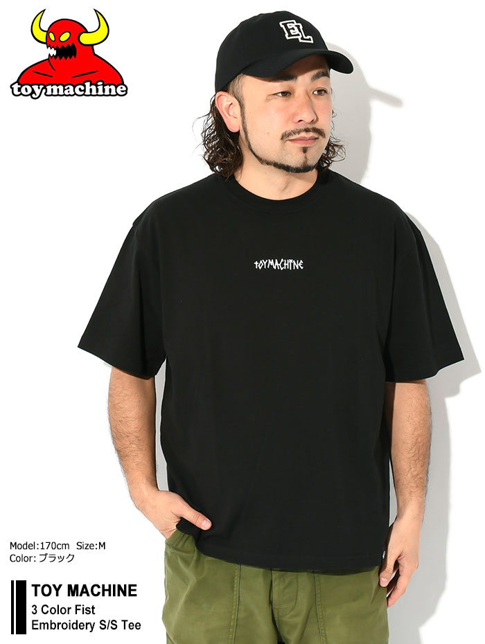 TOY MACHINE（トイマシーン） Tシャツ 半袖 メンズ 3 カラー フィスト