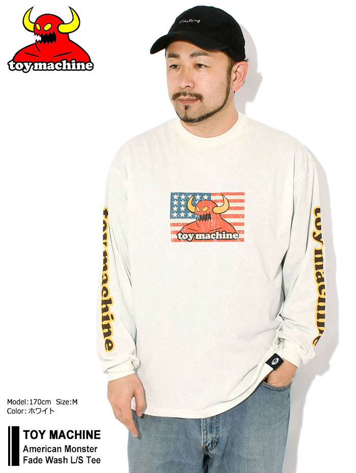 TOY MACHINE（トイマシーン） ロンT Tシャツ 長袖 メンズ アメリカン