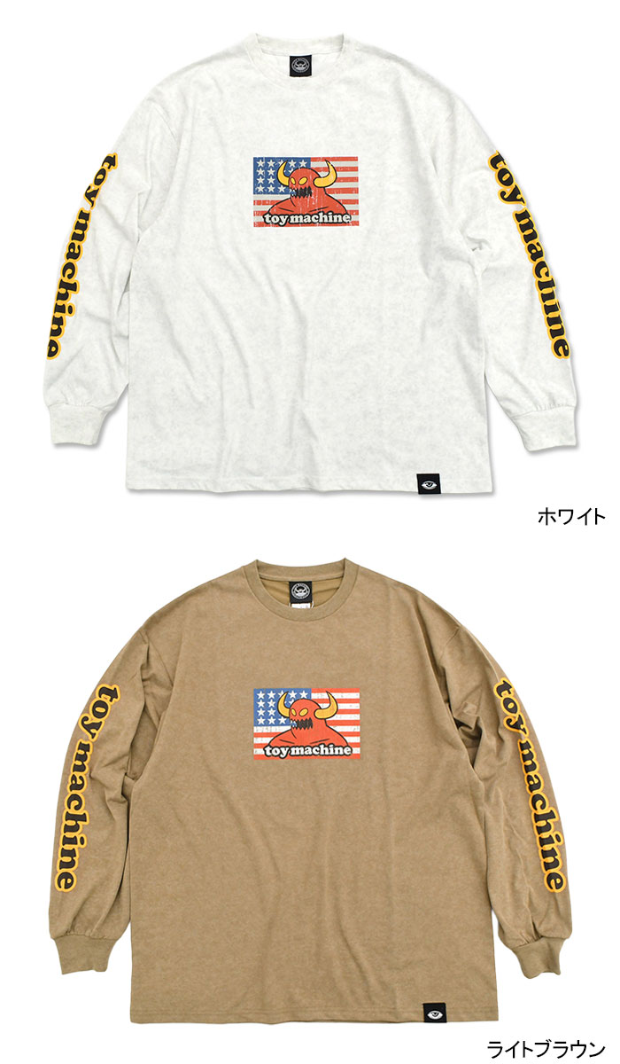 TOY MACHINE（トイマシーン） ロンT Tシャツ 長袖 メンズ アメリカン