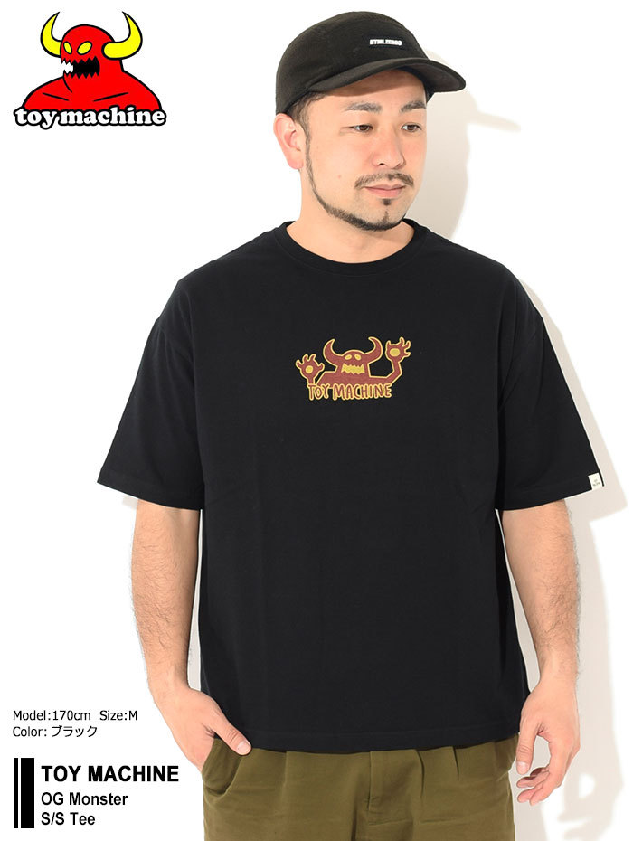 TOY MACHINE（トイマシーン） Tシャツ 半袖 メンズ OG モンスター (OG