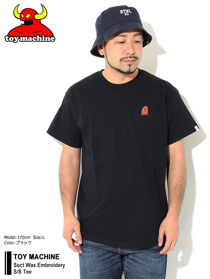 注目ショップ・ブランドのギフト Tシャツ トイマシーン MACHINE TOY 半袖 ワックス セクト メンズ トップス