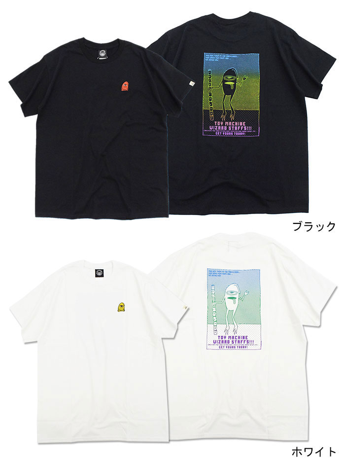 新しく着き TOY MACHINE トイマシーン Tシャツ 半袖 メンズ セクト ワックス トップス