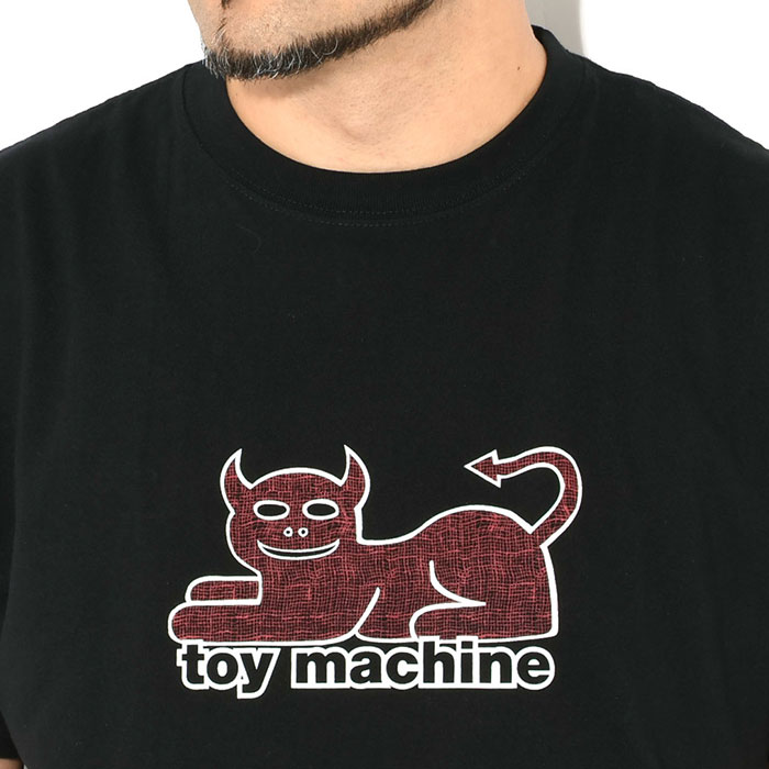 TOY MACHINE（トイマシーン） Tシャツ 半袖 メンズ デビル キャット