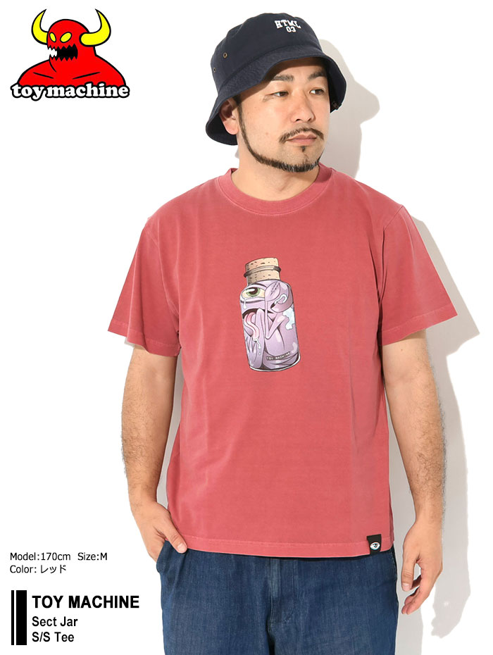 TOY MACHINE（トイマシーン） Tシャツ 半袖 メンズ セクト ジャー