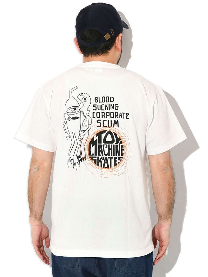 TOY MACHINE（トイマシーン） Tシャツ 半袖 メンズ スカム ( Scum S/S