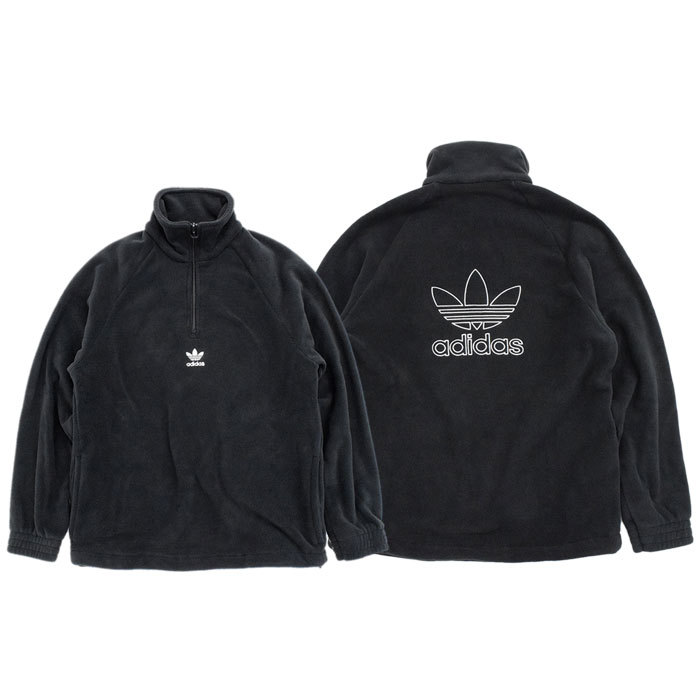 アディダス ジャケット adidas メンズ トレフォイル ハーフ ジップ TF オリジナルス ( Trefoil Half Zip TF JKT フリース H06680 H06679 ) | adidas Originals | 01