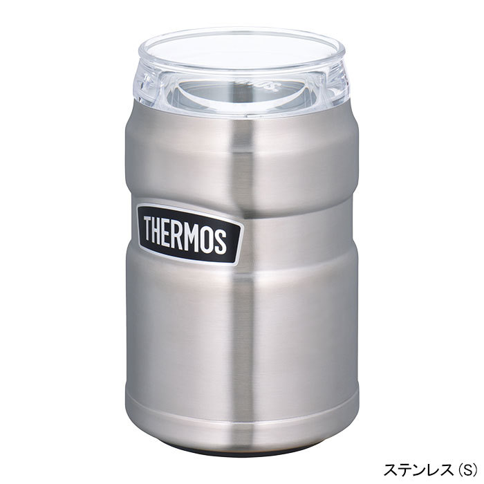 サーモス 缶ホルダー THERMOS 真空断熱缶ホルダー ( 保温 保冷 丸洗い
