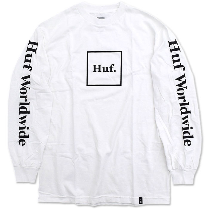 HUF（ハフ） ロンT Tシャツ 長袖 メンズ エッセンシャルズ 