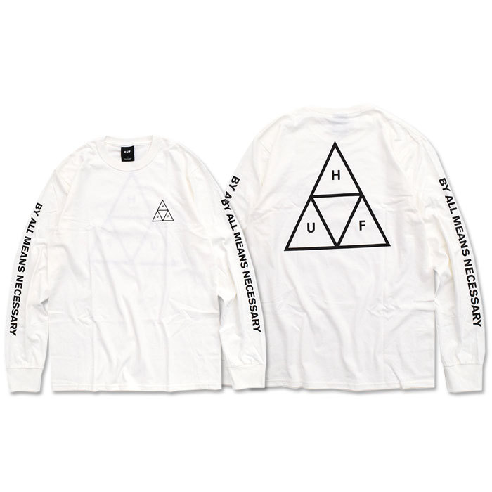 【HUF】フリースTシャツ 楽天市場】ハフ ロンT HUF ESSENTIALS TT L/S TEE メンズ