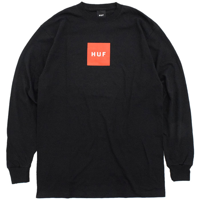 ハフ ロンT Tシャツ 長袖 HUF メンズ エッセンシャルズ ボックス ロゴ